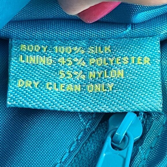 Vera Bradley "Bella Paisley" Double Strap Bag Silk - Picture 9 of 9